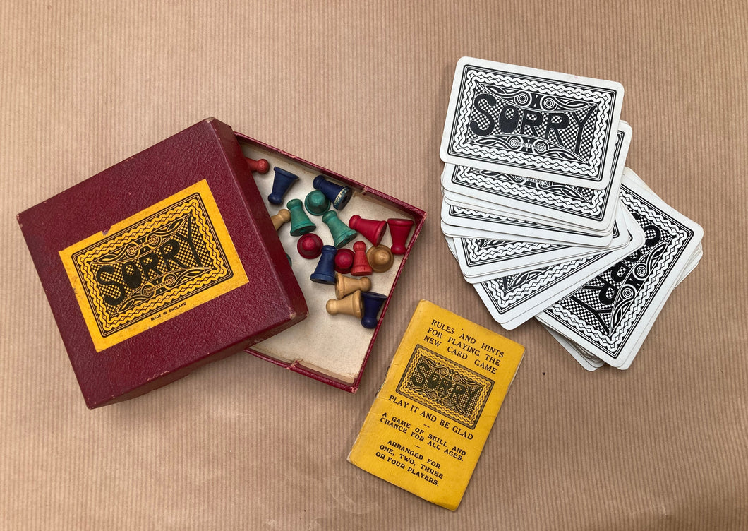 'Sorry' Vintage Board Game