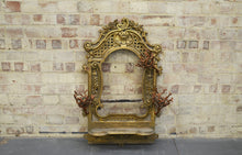 Load image into Gallery viewer, Metal Gold Leaf Cast Iron Mirror
